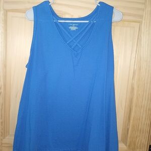 Lane Bryant Blue Women's Tank Top